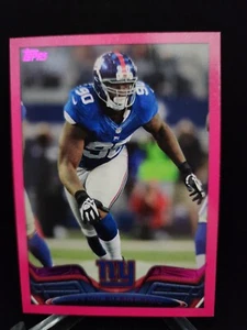 JASON PIERRE-PAUL 2013 TOPPS PINK INSERT #292 NEW YORK GIANTS #289/399 FOOTBALL - Picture 1 of 2