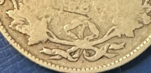 1936 25 Cents CANADA Silver Quarter DOT Variety (#CB01706) - Imagen 1 de 3