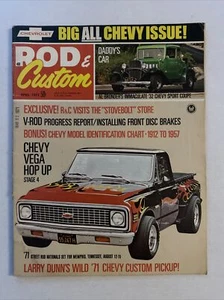 1971 April, Rod & Custom Magazine, Larry Finn’s Wild ‘71 Chevy Custom (MH533) - Picture 1 of 3