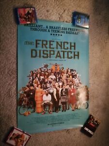 French Dispatch- Original  D/S One Sheet Poster