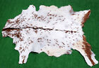 Tapis en peau de chèvre neuf poils sur surface taille 36"x24" cuir animal peau de chèvre U-1788