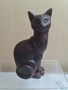 Vintage Shudehill Cerámica Gato Ormanente 24cm - Imagen 1 de 9