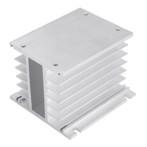 Dreiphasiger Aluminiumlegierung Kühlkörper SSR Verlust Halbleiterrelais Kühlkörper - Bild 1 von 10