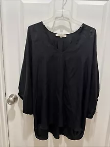 NUEVO SIN ETIQUETAS Seda NOUVELLE 95 Cinco NUEVO Elástico AUSTIN TOP NEGRO Talla Grande - Imagen 1 de 6