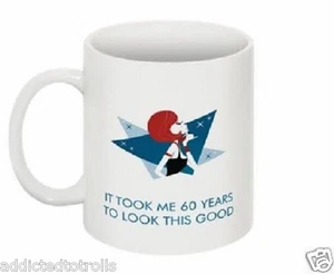 BIRTHDAY COFFEE MUG 60 Years to Look This Good NEW Gag Gift HAPPY BIRTHDAY - Picture 1 of 1
