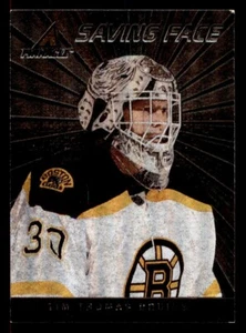 2010-11 Panini Pinnacle Saving Face #3 Tim Thomas Boston Bruins {A} - Picture 1 of 2