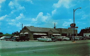 Postcard Old Hickory Restaurant Real Pit Barbecue Sylacauga Alabama AL - Picture 1 of 2