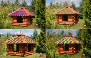 Luxus Vogelhaus Futterhaus zum aufhängen, hängend V13 - Bild 1 von 5