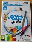 U DRAW STUDIO Nintendo Wii game only - requires uDraw tablet