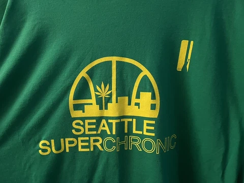 Seattle SuperChronic (supersonic)  Hemp #40 Men Size XXL HARD TO FIND Cover