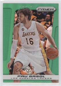 2013-14 Panini Prizm Retail Green Prizm Pau Gasol #43 HOF