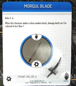 Herr der Ringe ~ MORGUL BLADE #S101 Heroclix LE Object LotR OVP Bausatz Miniatur - Bild 1 von 1