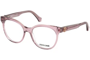 Roberto Cavalli FIRENZUOLA RC5049 074 Pink Plastic Eyeglasses Frame 52-17-140 RX - Picture 1 of 2