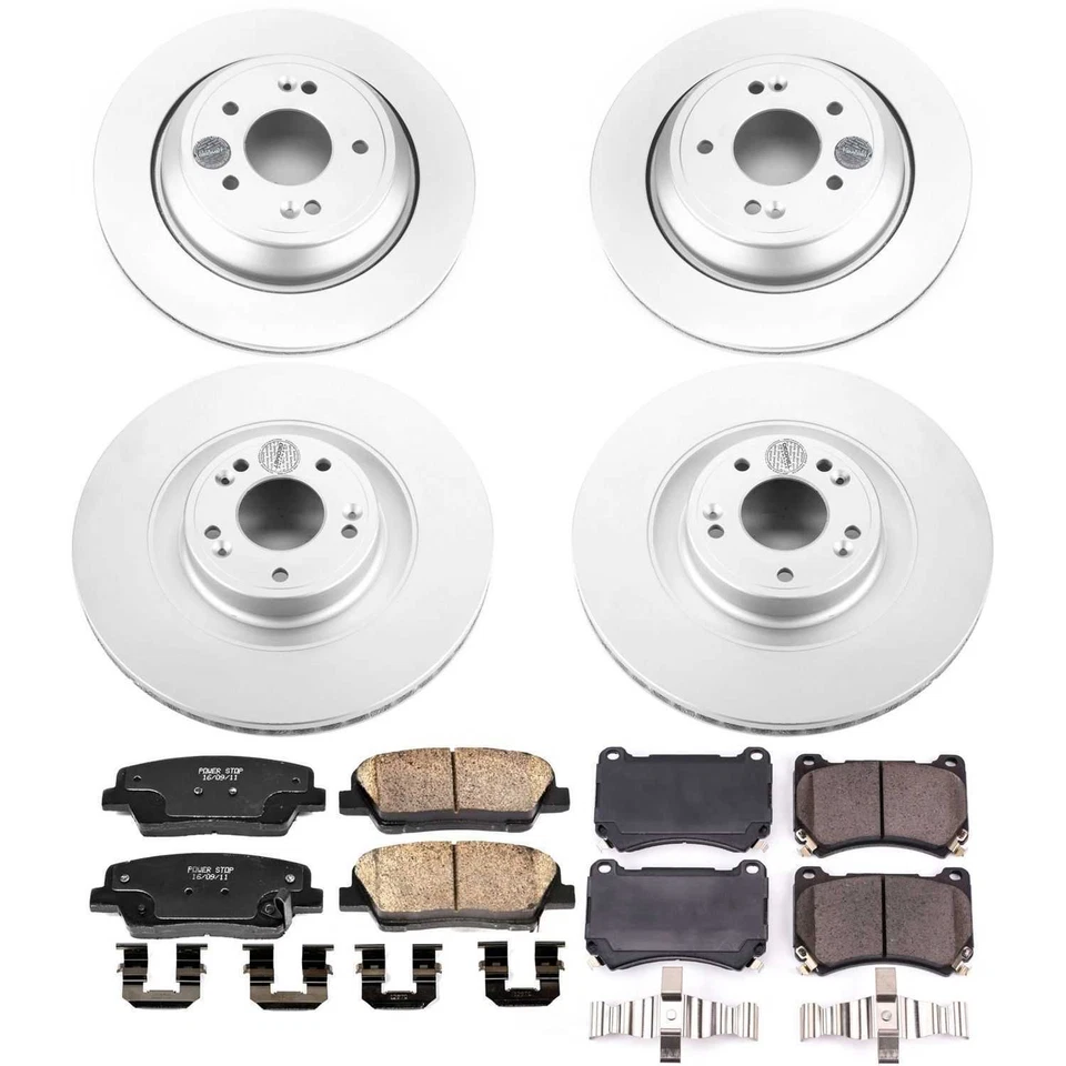 Kit de freno de disco Power Stop CRK6312 para Hyundai Equus 2011 Foto 1 de 4