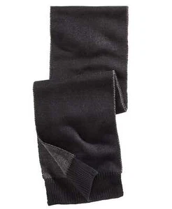 Alfani Men’s Reversible Scarf (Black/Charcoal, One Size) - Picture 1 of 1
