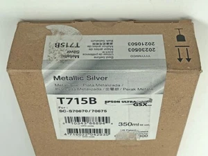 Epson T715B Metallic Silver for SC S70670 / 70675, 350 ml - Picture 1 of 4