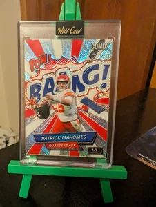 Patrick MahomesWild Card Comix Football Rookie And Legends Color Match 1 /1 🔥 - Picture 1 of 1