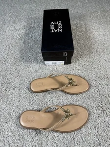 Sandalia Naturalizer para mujer Liliana sin cordones gema chanclas frappe bronceado talla 9,5 nueva con etiquetas - Imagen 1 de 5