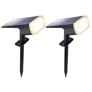 Solar Light Outdoor Waterproof: IP65 Led Spot Light Decorations for Garden Patio - Picture 1 of 22