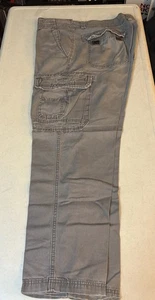 Unionbay Straight Leg Cargo Hose Herren 36x30 grau distressed Baggy Skater - Bild 1 von 5