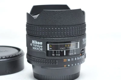 Nikon AF Fisheye-NIKKOR 16mm f/2.8D Lens 02 - Image 1 of 4