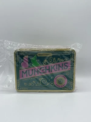 Rare Dunkin WICKED Munchkin Tin Glinda & Elphaba Pink & Green - NEW - Image 1 of 4