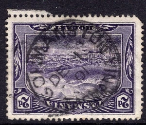 Tasmania GORMANSTON 1901 pmk on 2d pictorial rated VC (1) by Hardinge - Bild 1 von 1