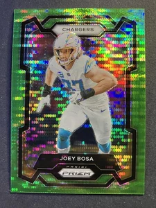2023 Panini Prizm #157 Joey Bosa Neon Green Pulsar - Picture 1 of 2