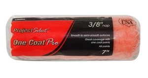 Linzer RC 1143 0700 Rol-Rite Pink Polyester Paint Roller Cover 7 W x 3/8 Nap in. - Picture 1 of 1