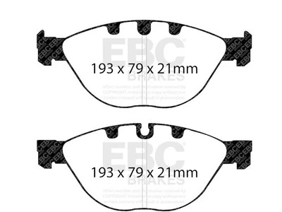 Juego de pastillas de freno delanteras para BMW M5 2006-2010 EBC 39954JTNR 2007 2008 2009 Foto 1 de 4