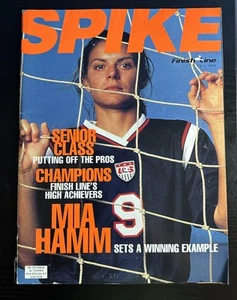 Spike Finish Line Magazine/Catalog Mia Hamm Fall 1998 Sneaker Nike Adidas *RARE* - Picture 1 of 5