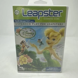 Leap Frog Leapster & Leapster 2 Disney Fairies Tinkerbell Learning Game-SEALED - Picture 1 of 4