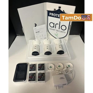Arlo Pro 5S 2K Security Bundle with 3 Wireless Spotlight Cameras - Picture 1 of 11