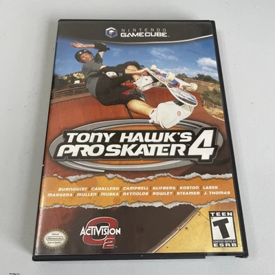 Tony Hawk's Pro Skater 4 (Nintendo GameCube, 2002) Complete CIB Tested Works - Image 1 of 4