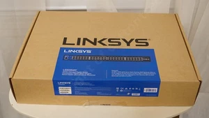 Open Box Linksys LGS352C 48 Port Gigabit Managed Network Switch 4x10G Uplink SFP - Picture 1 of 6