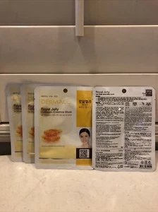 Dermal Royal Jelly Collagen Essence Mask (4 Pk) - Picture 1 of 4
