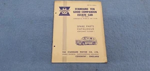 Genuine Vintage Stanpart Standard 10 TEN Estate Parts Catalogue List Catalogue - Picture 1 of 9