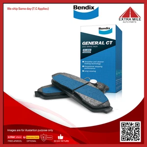 Bendix General CT Brake Pad Set Rear For BMW Z3 M [E36] 3.2L 236kW 1997-2001 - Picture 1 of 1