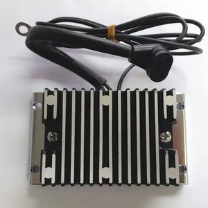 NEW BLACK RECTIFIER REGULATOR 1970-1975 BIG TWIN SHOVELHEAD FL & FX HD 74510-70A - Picture 1 of 2