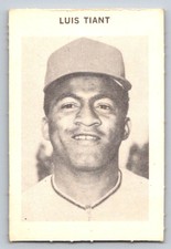 1969 Milton Bradley #NNO Luis Tiant