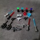 LEGO STAR WARS CLONE BLASTER PIECES WEAPONS LIGHT SABER KYBER CRYSTALS RARE LOT