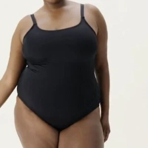 Andie The Amalfi Badeanzug Einteiler Schwarz Übergröße XXL Neu mit Etikett - Bild 1 von 7