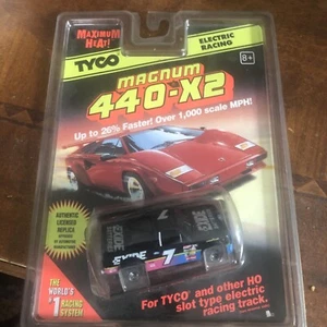 Tyco escala HO ranura carreras sellado exudación batería Nº 7 camión coches ranura Tomy - Imagen 1 de 3