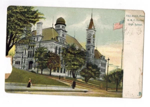 PC-1511**Raphael Tuck Vtg Postcard 1907-"B.M.C. Dunfee, HS" *Fall River, Mass - Picture 1 of 2