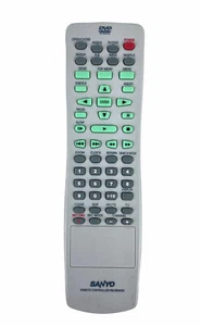 Sanyo RB-DRW500 OEM Original TV DVD Replacement Remote Control Tested Gray - Picture 1 of 5