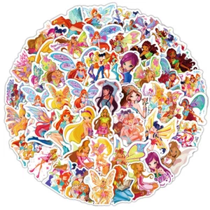 Hot new 60Pcs Winx Club Stickers for Phone Case Water Bottles Laptop Waterproof - Picture 1 of 12
