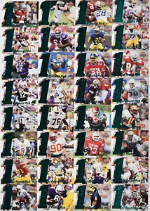 1995 Fútbol Clásico NFL Draft primera ronda selección troquelado juego #'ed of 4500 - Imagen 1 de 2