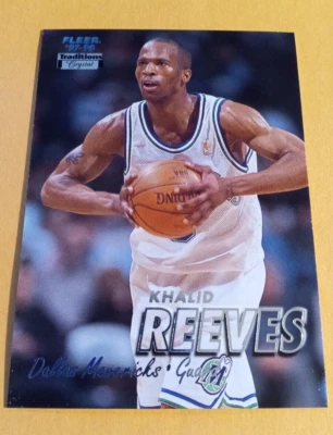 1997-98 Fleer Traditions CRYSTAL Khalid Reeves #324 - Image 1 of 2