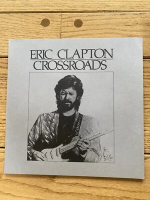 1988 Eric Clapton Crossroads 4 Compact Disc Edition CD Box Set with Booklet - Image 1 of 4