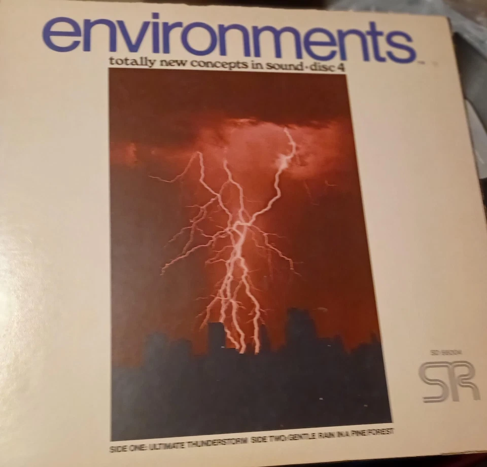 NM 1970 Atlantic Records Environments 4 LP Album - Imagem 1 de 1